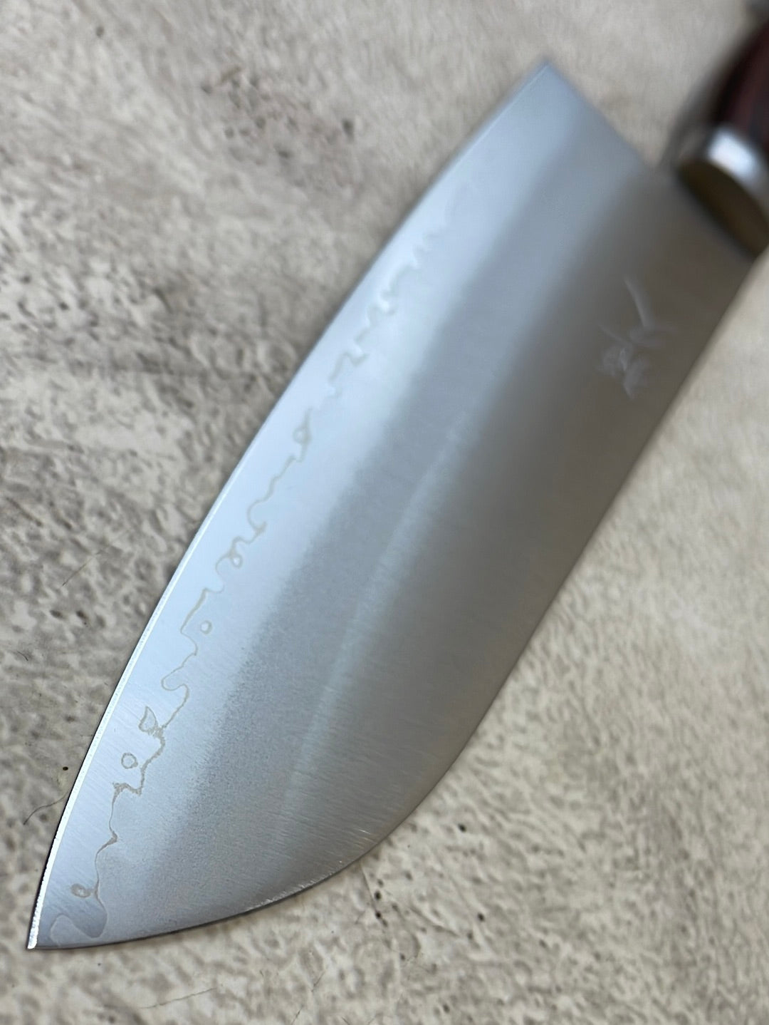 Tsunehisa VG1 Santoku Knife 165mm  Brown Pakkawood Handle - Made in Japan 🇯🇵