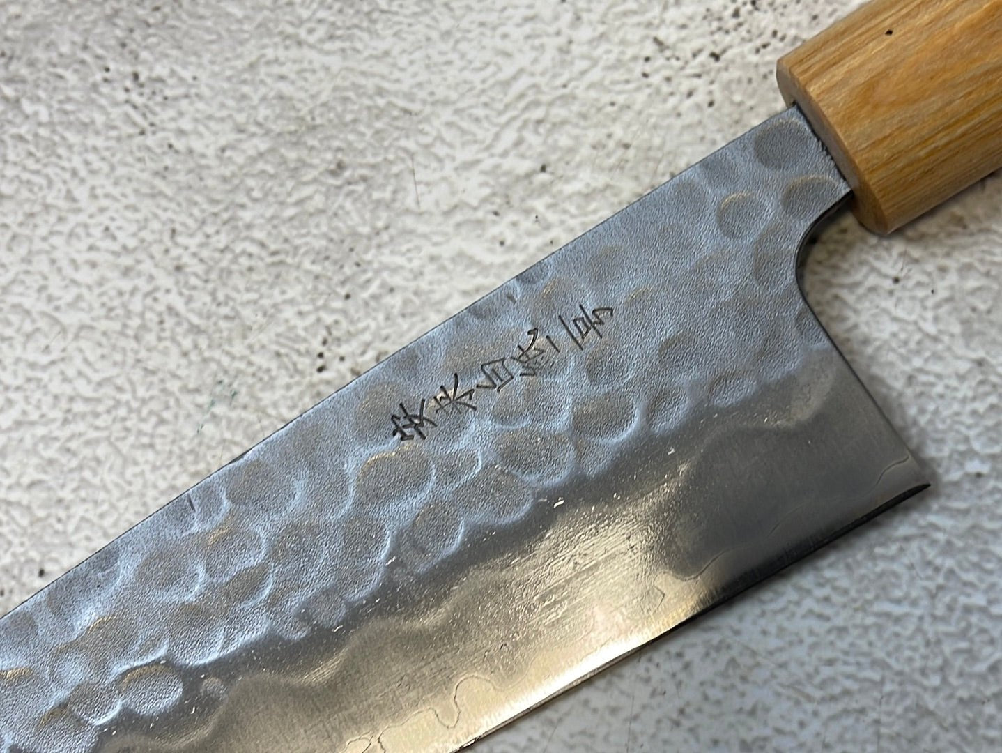 Tsunehisa Shiro White Steel & Stainless Clad Santoku Knife 180mm Made in Japan 🇯🇵