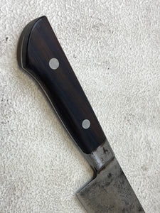 Vintage Japanese Gyuto Knife 210mm Carbon Steel Made in Japan 🇯🇵 1223