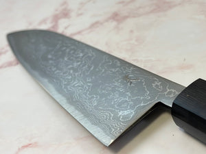 Yoshimune Gyuto 210 mm (8.3 in) Aogami (Blue) #2 Damascus (33 layers) Double-Bevel