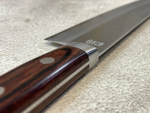 Load image into Gallery viewer, Tsunehisa VG1 Santoku Knife 165mm  Brown Pakkawood Handle - Made in Japan 🇯🇵
