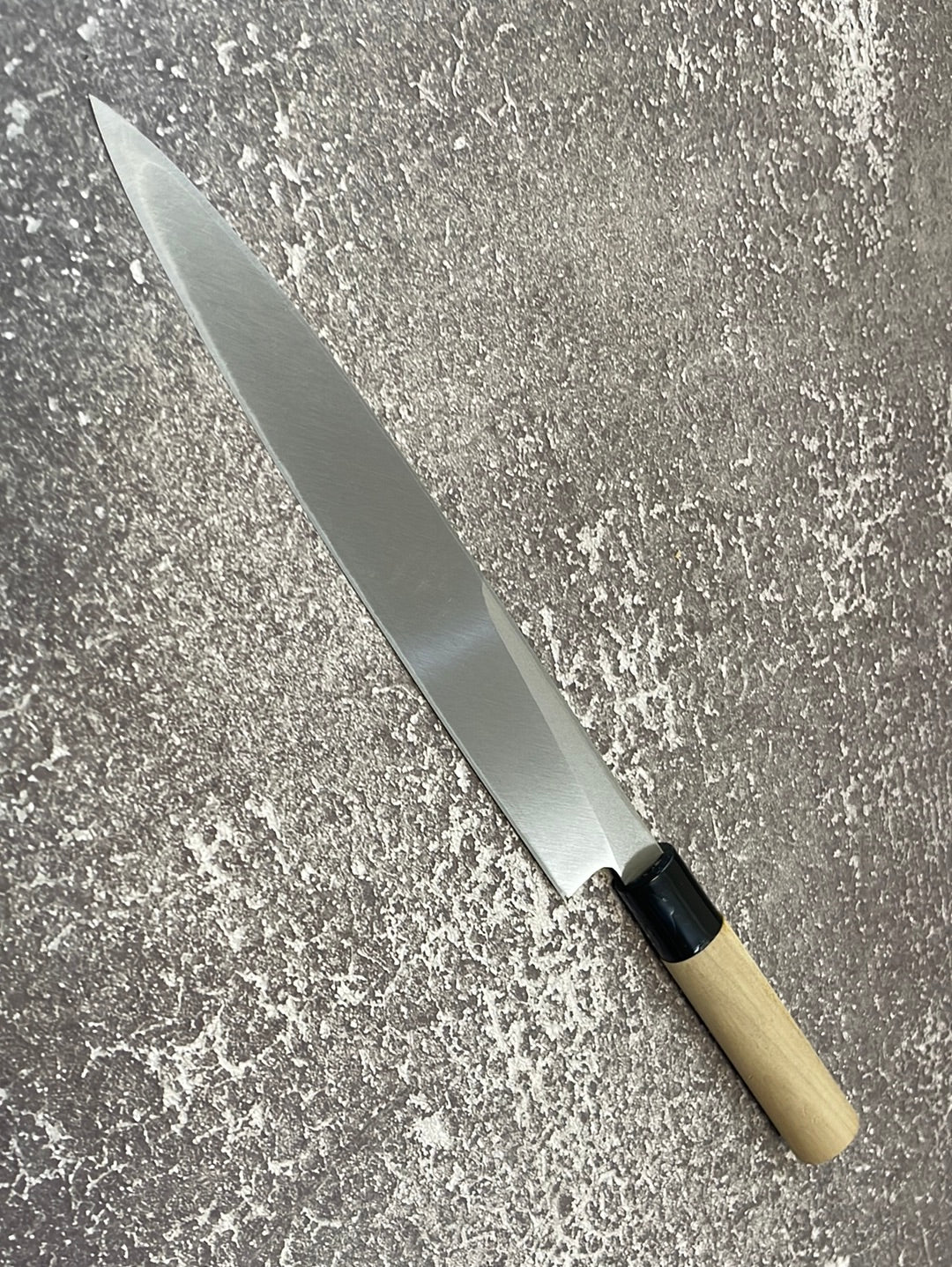 Vintage Japanese Yanagiba Knife 200mm  Made in Japan 🇯🇵 Carbon Steel 1182