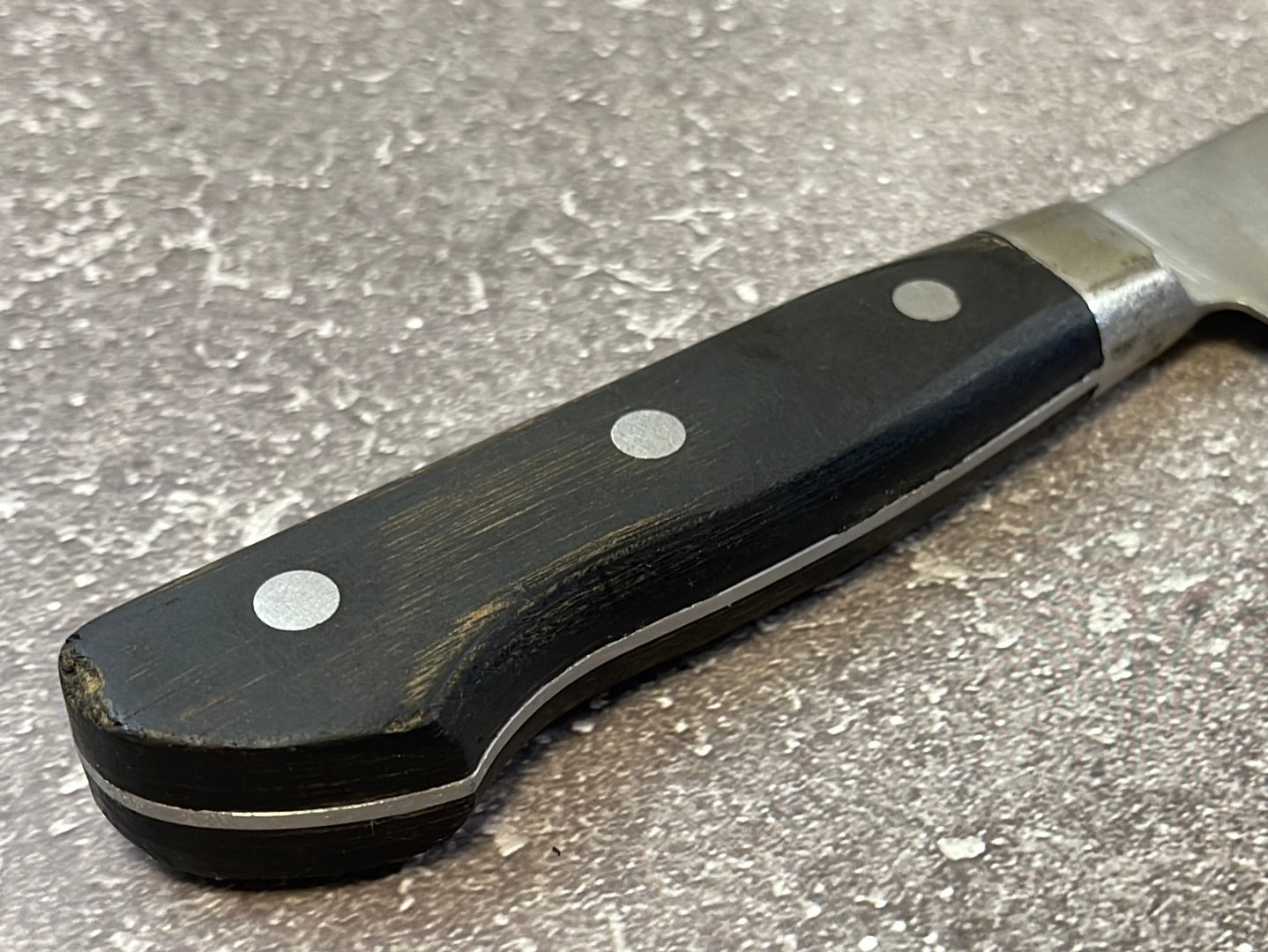 Vintage Japanese Suji Knife 240mm High Carbon Steel Made in Japan 🇯🇵 1201