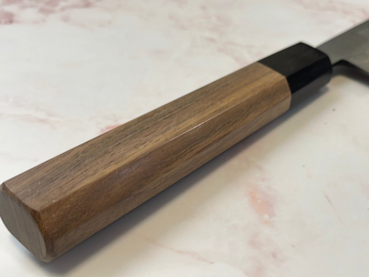 Yoshimune Yanagiba 210 mm(8.3 in) Aogami(Blue) No.2 Damascus (33 layers) Double-Bevel