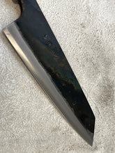 Load image into Gallery viewer, Tsukasa Shiro Kuro 180mm Bunka- Shirogami Steel - Oak Octagnon Handle