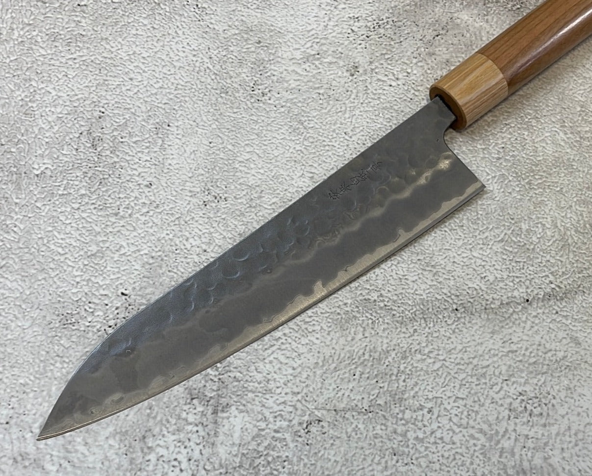 Tsunehisa Shiro White Steel & Stainless Clad Gyuto Knife 210mm l- Made in Japan 🇯🇵