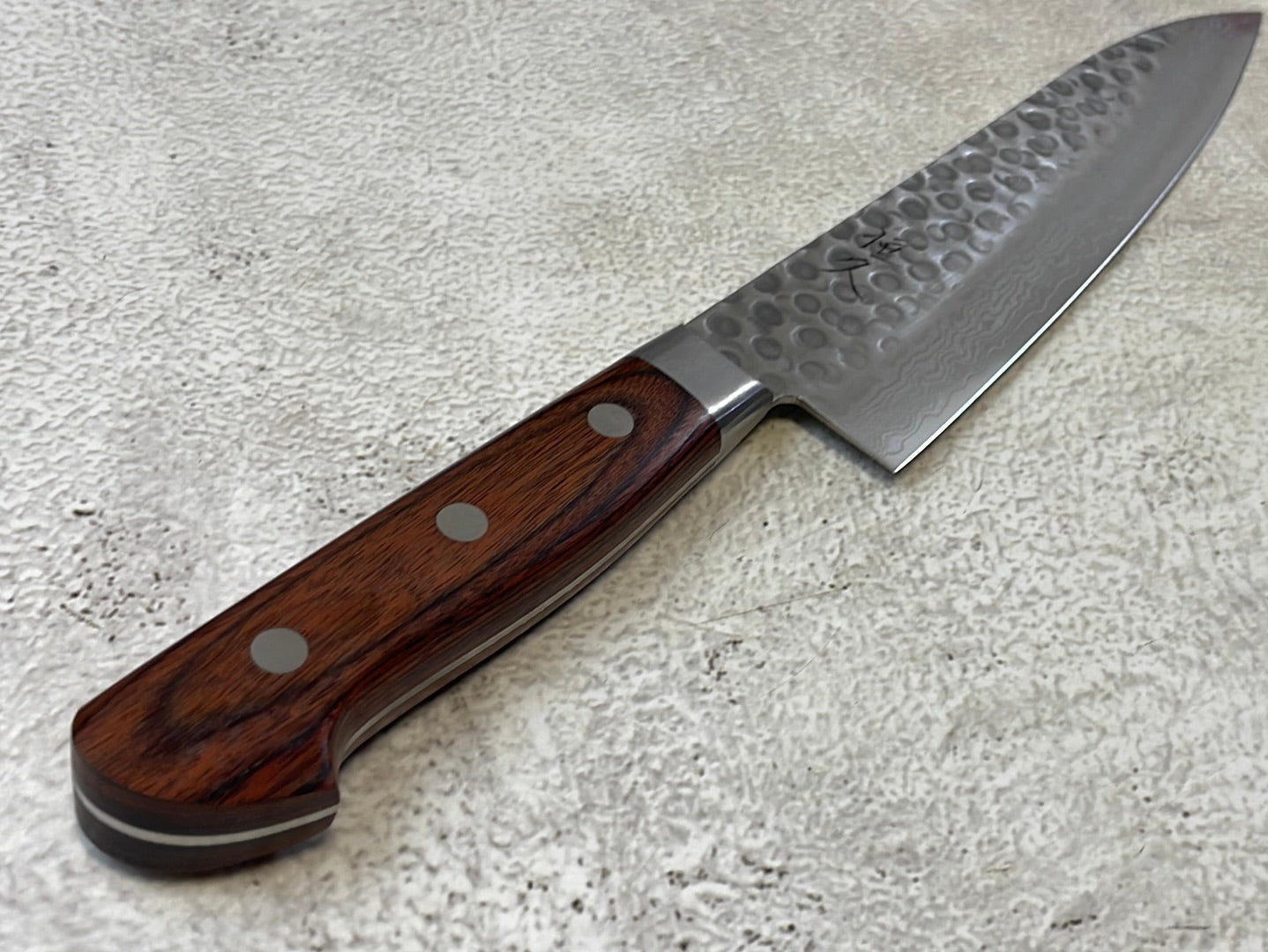 Tsunehisa VG10 Brown Pakka Gyuto Knife 180mm - Made in Japan 🇯🇵