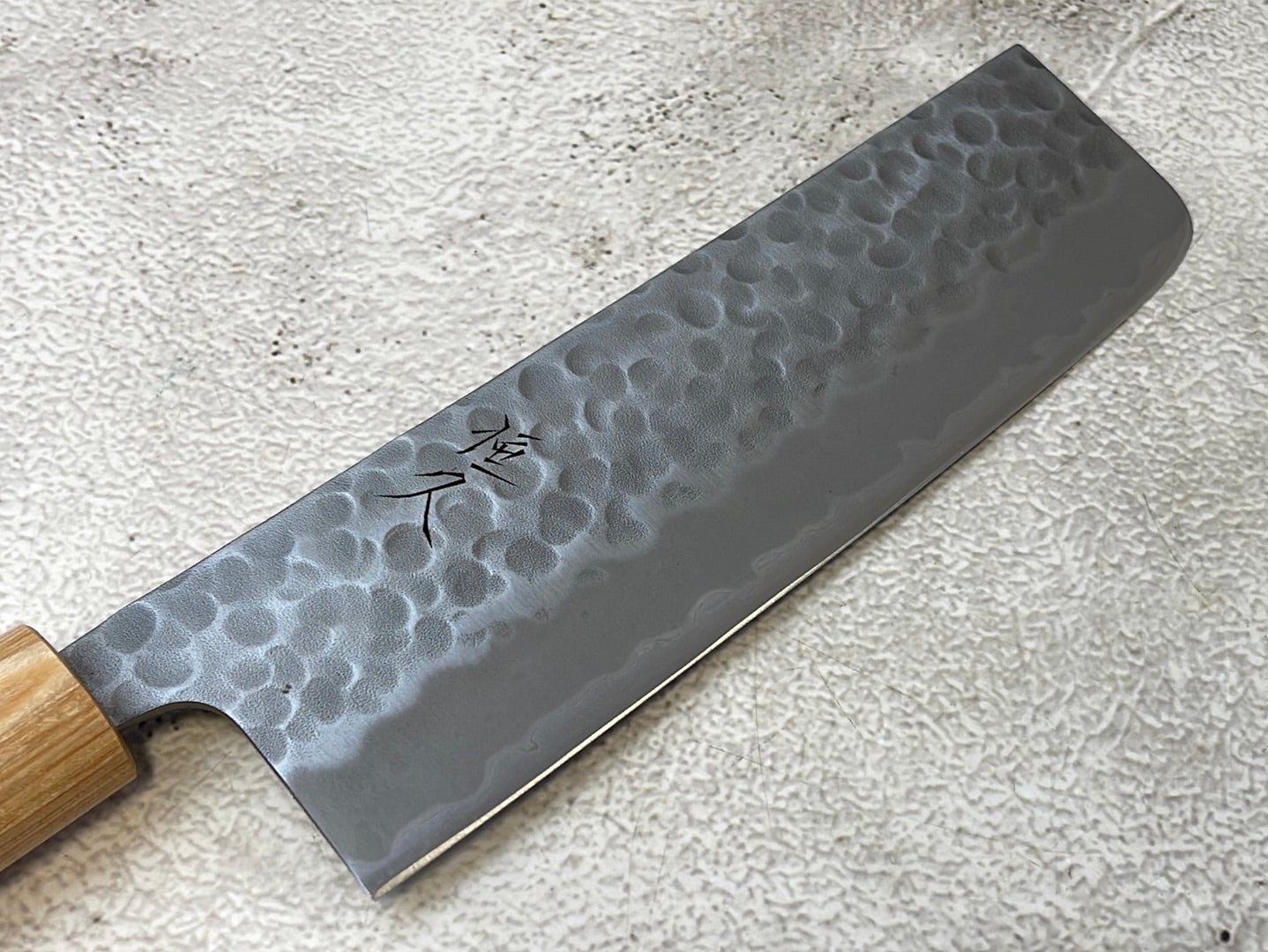 Tsunehisa Shiro White Steel & Stainless Clad Nakiri Knife 165mm l- Made in Japan 🇯🇵