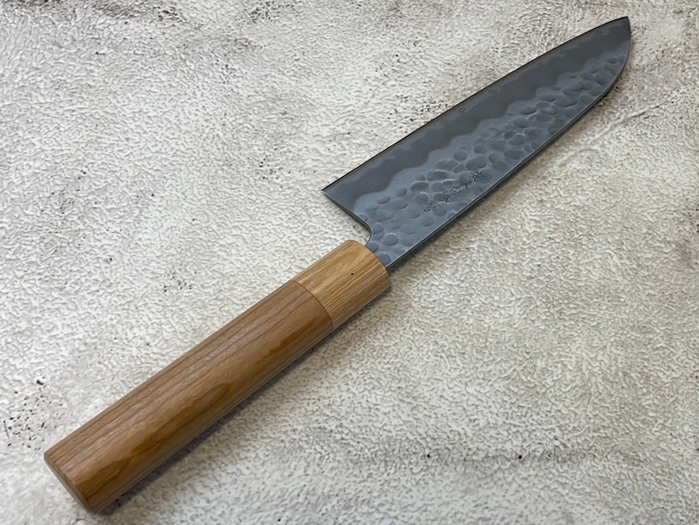 Tsunehisa Shiro White Steel & Stainless Clad Santoku Knife 180mm Made in Japan 🇯🇵