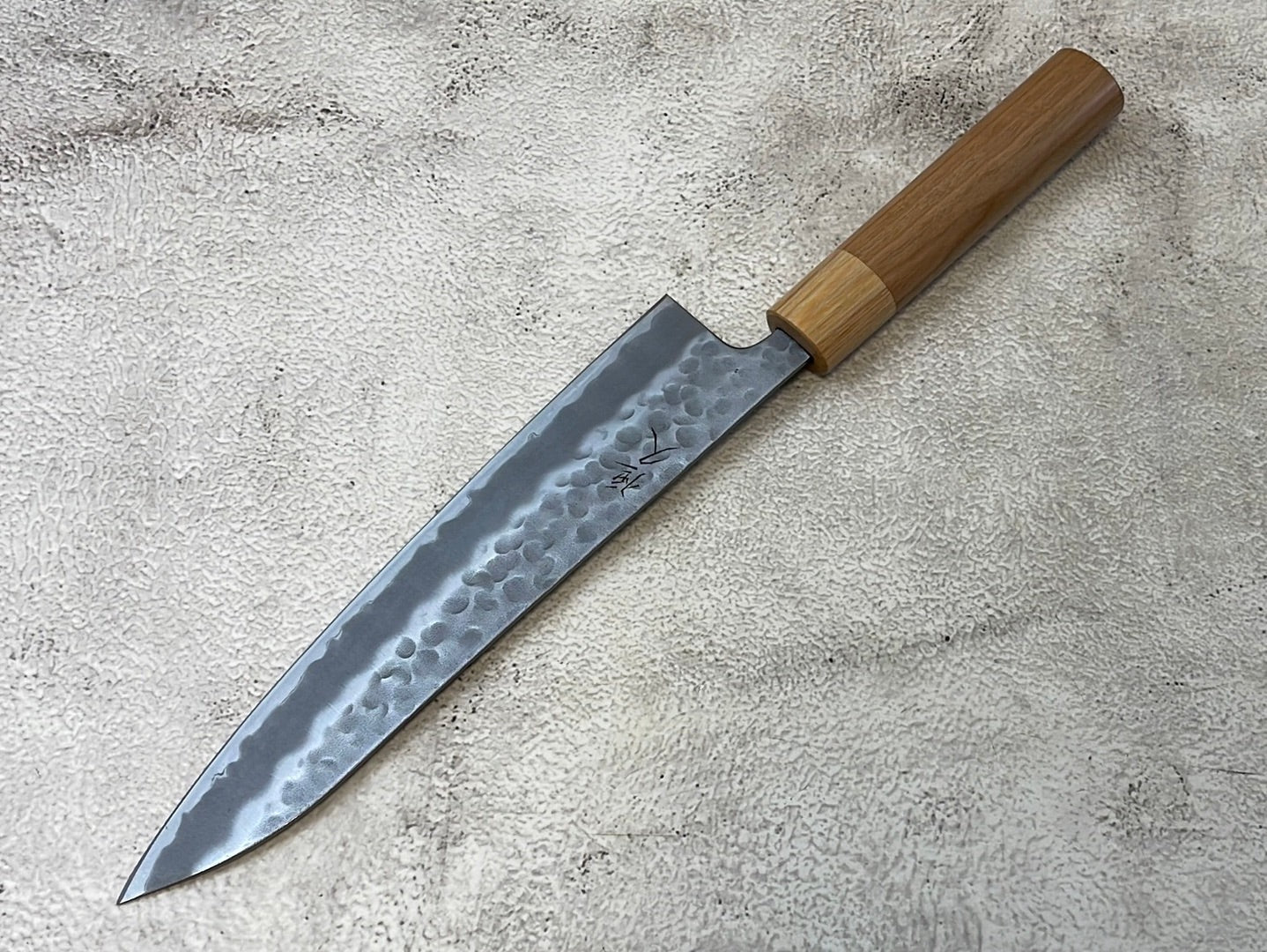 Tsunehisa Shiro White Steel & Stainless Clad Gyuto Knife 210mm l- Made in Japan 🇯🇵