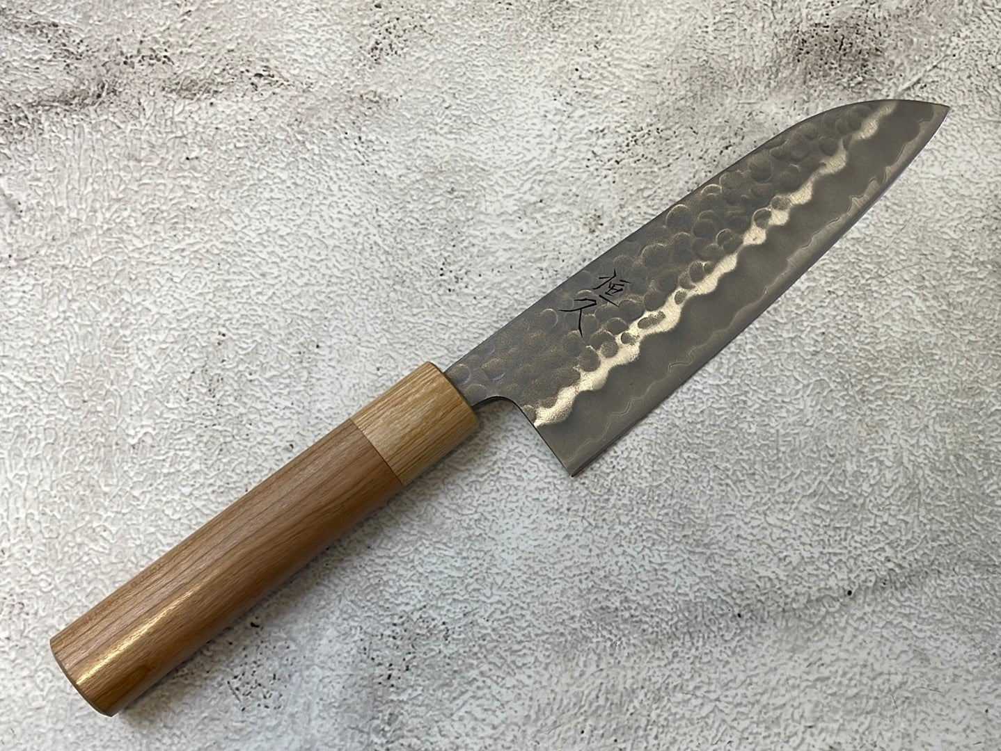 Tsunehisa Shiro White Steel & Stainless Clad Santoku Knife 180mm Made in Japan 🇯🇵