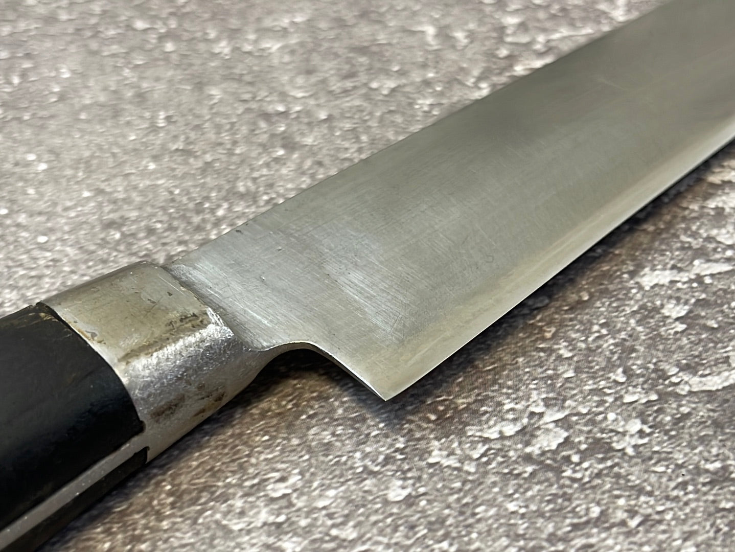 Vintage Japanese Suji Knife 240mm High Carbon Steel Made in Japan 🇯🇵 1201