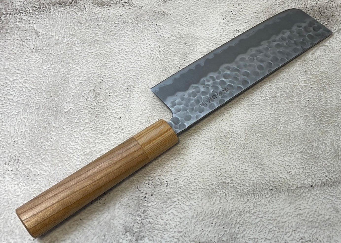 Tsunehisa Shiro White Steel & Stainless Clad Nakiri Knife 165mm l- Made in Japan 🇯🇵
