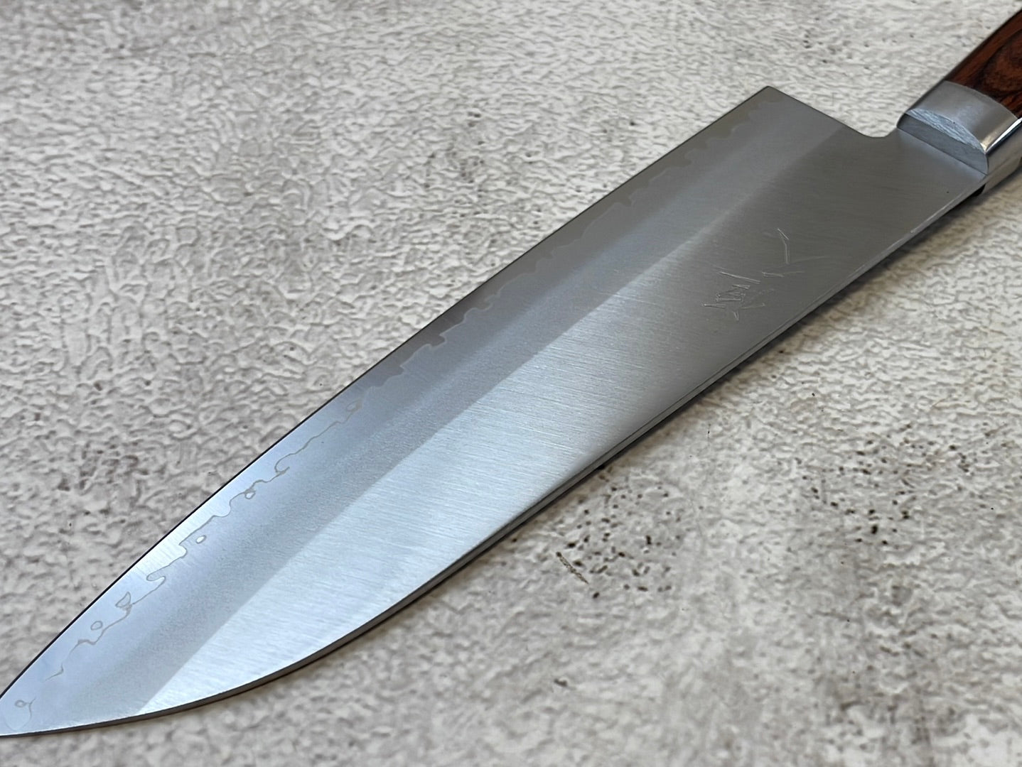 Tsunehisa VG1 Santoku Knife 165mm  Brown Pakkawood Handle - Made in Japan 🇯🇵