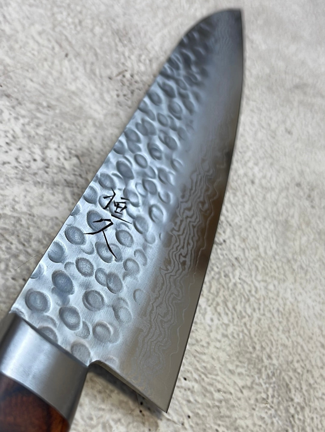 Tsunehisa VG10 Brown Pakka Gyuto Knife 180mm - Made in Japan 🇯🇵