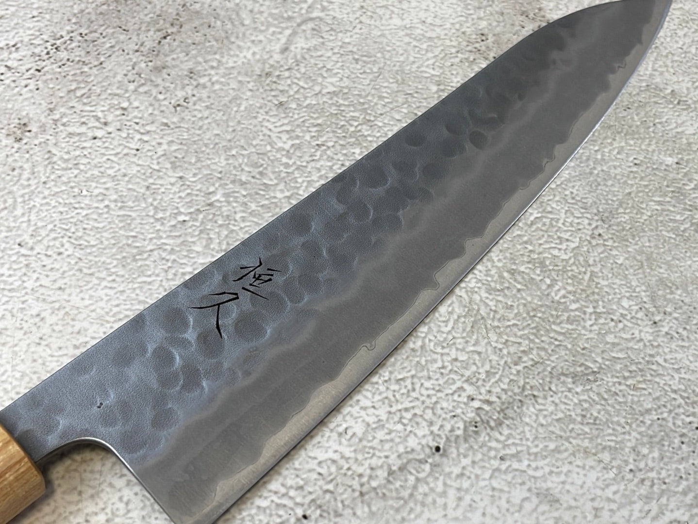 Tsunehisa Shiro White Steel & Stainless Clad Gyuto Knife 210mm l- Made in Japan 🇯🇵