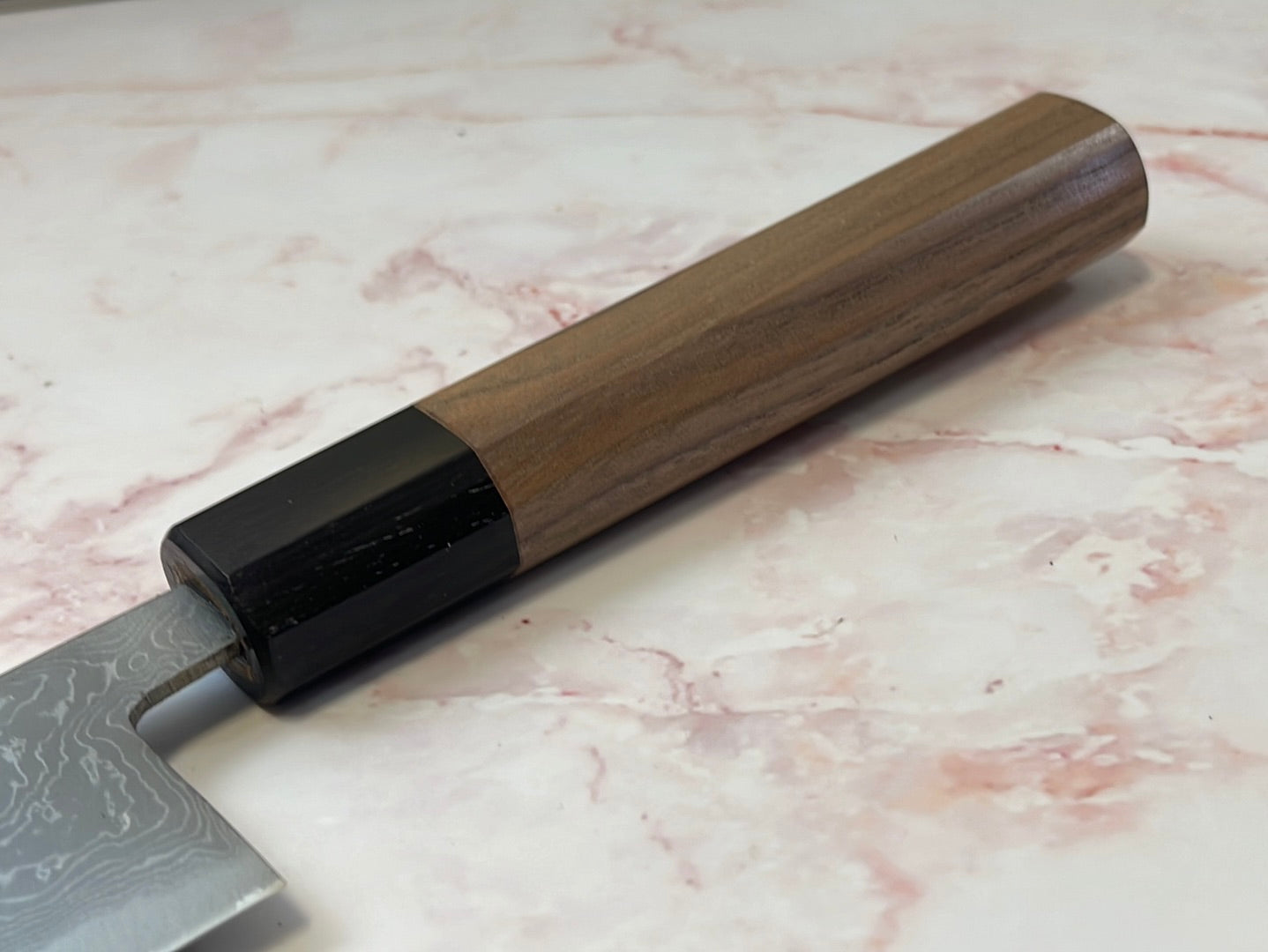 Yoshimune Bunka 165mm Aogami (Blue) #2 Damascus (33 layers) Double-Bevel