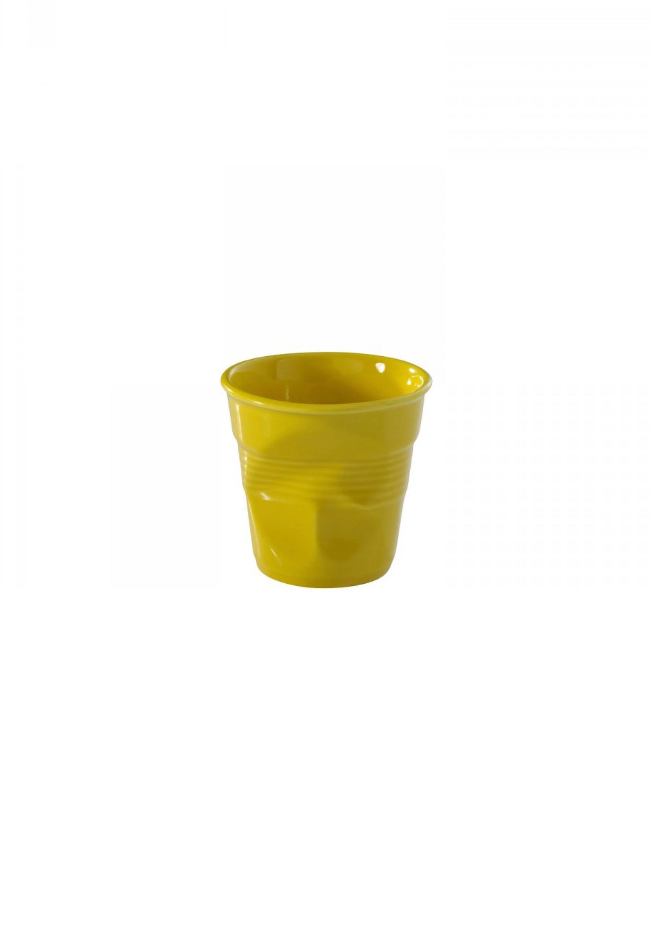 Revol Froissés Espresso Cup 80ml Set of 6 - Caribbean Blue