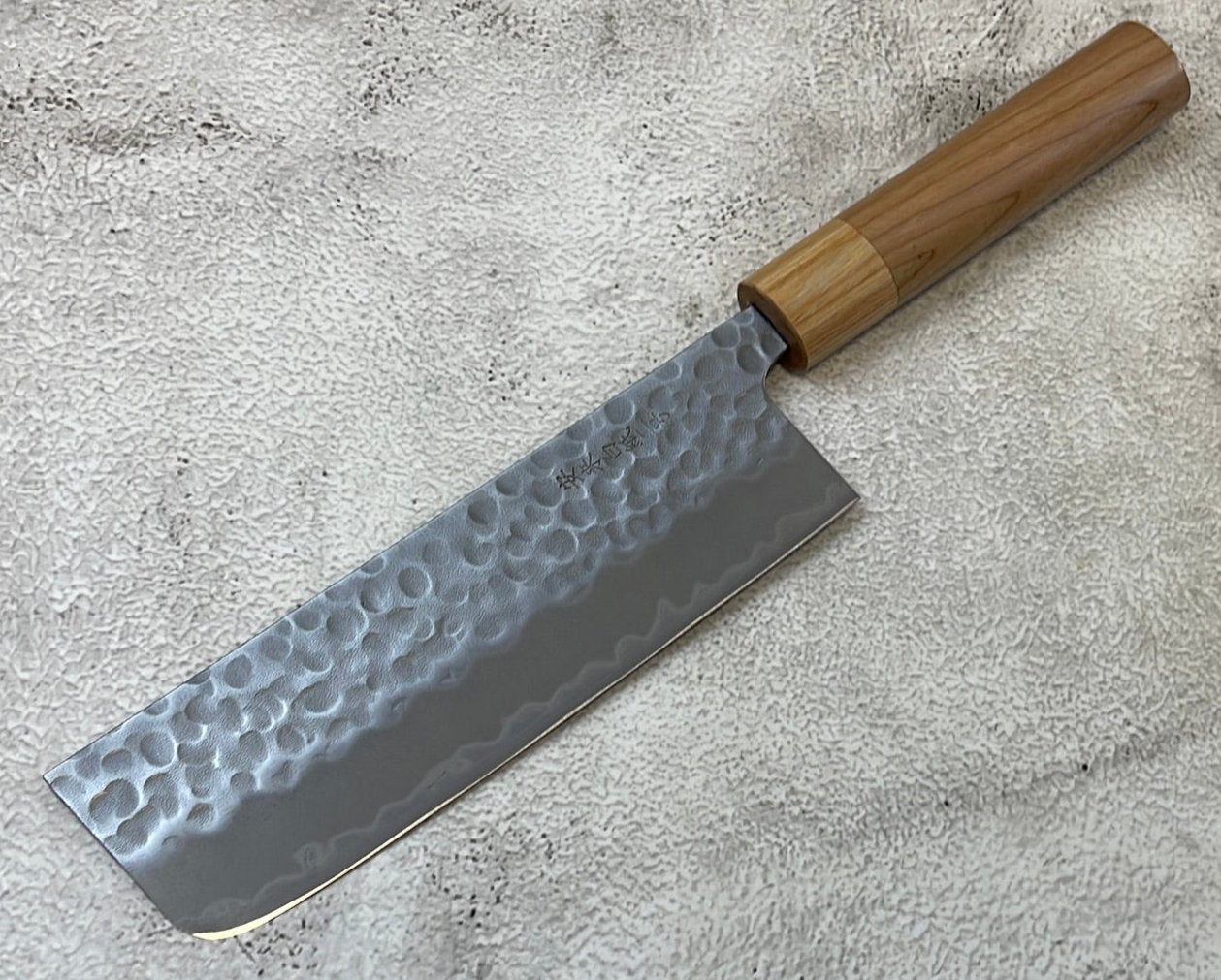 Tsunehisa Shiro White Steel & Stainless Clad Nakiri Knife 165mm l- Made in Japan 🇯🇵