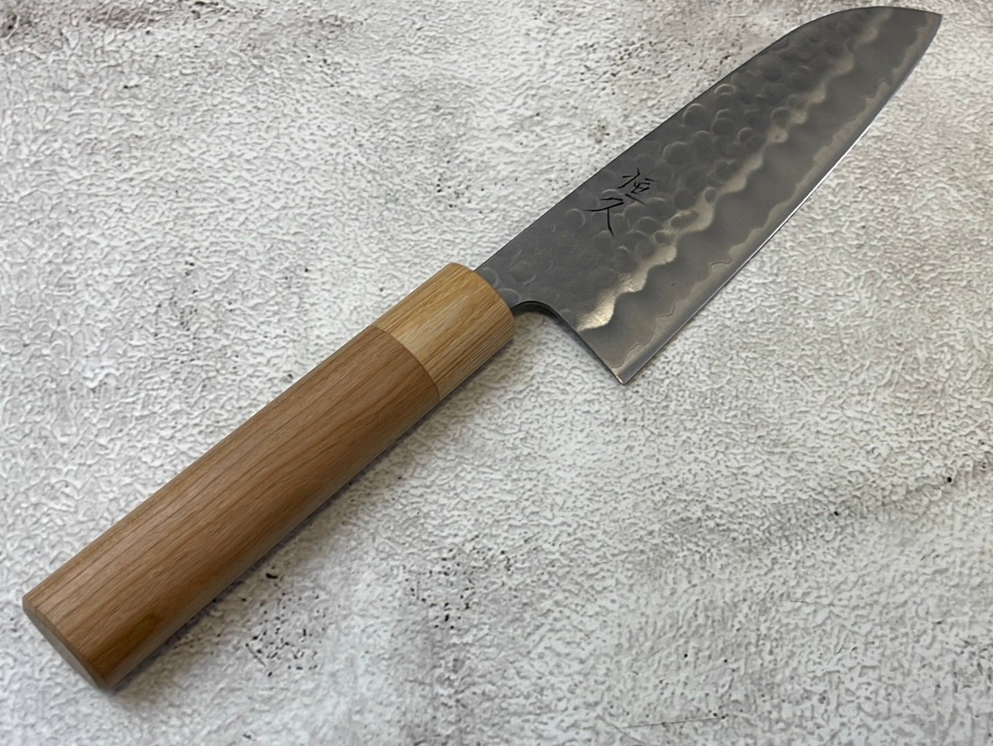 Tsunehisa Shiro White Steel & Stainless Clad Santoku Knife 180mm Made in Japan 🇯🇵
