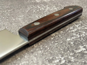Iseya Molybdenum Gyuto Japanese Knife 180mm Red Pakka Wood Handle