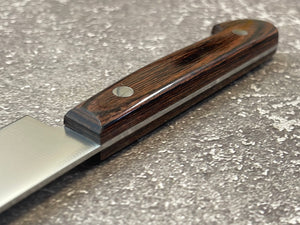 Iseya Molybdenum Petty-Utility Japanese Knife 120mm Red Pakka Wood Handle