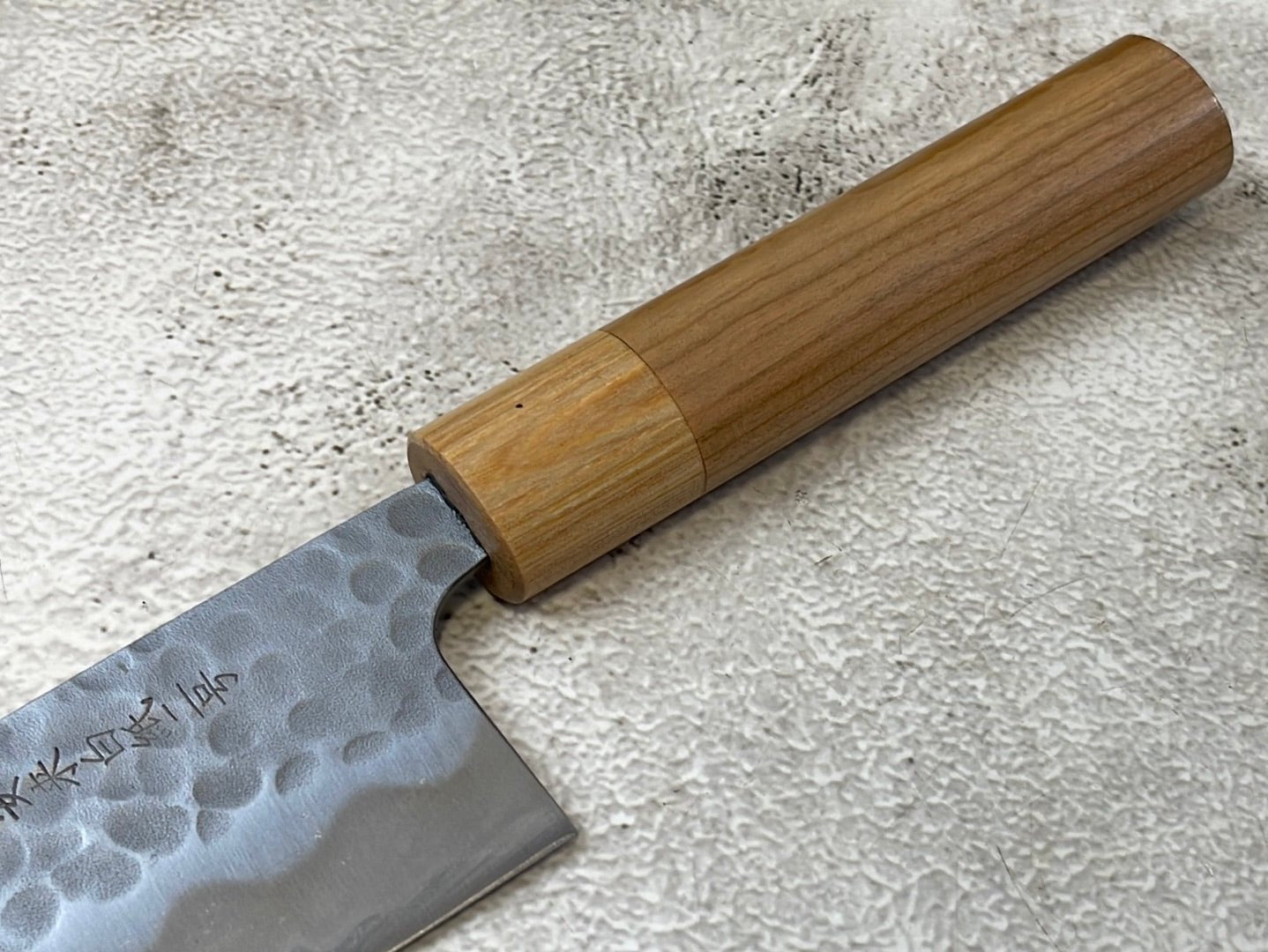 Tsunehisa Shiro White Steel & Stainless Clad Santoku Knife 180mm Made in Japan 🇯🇵