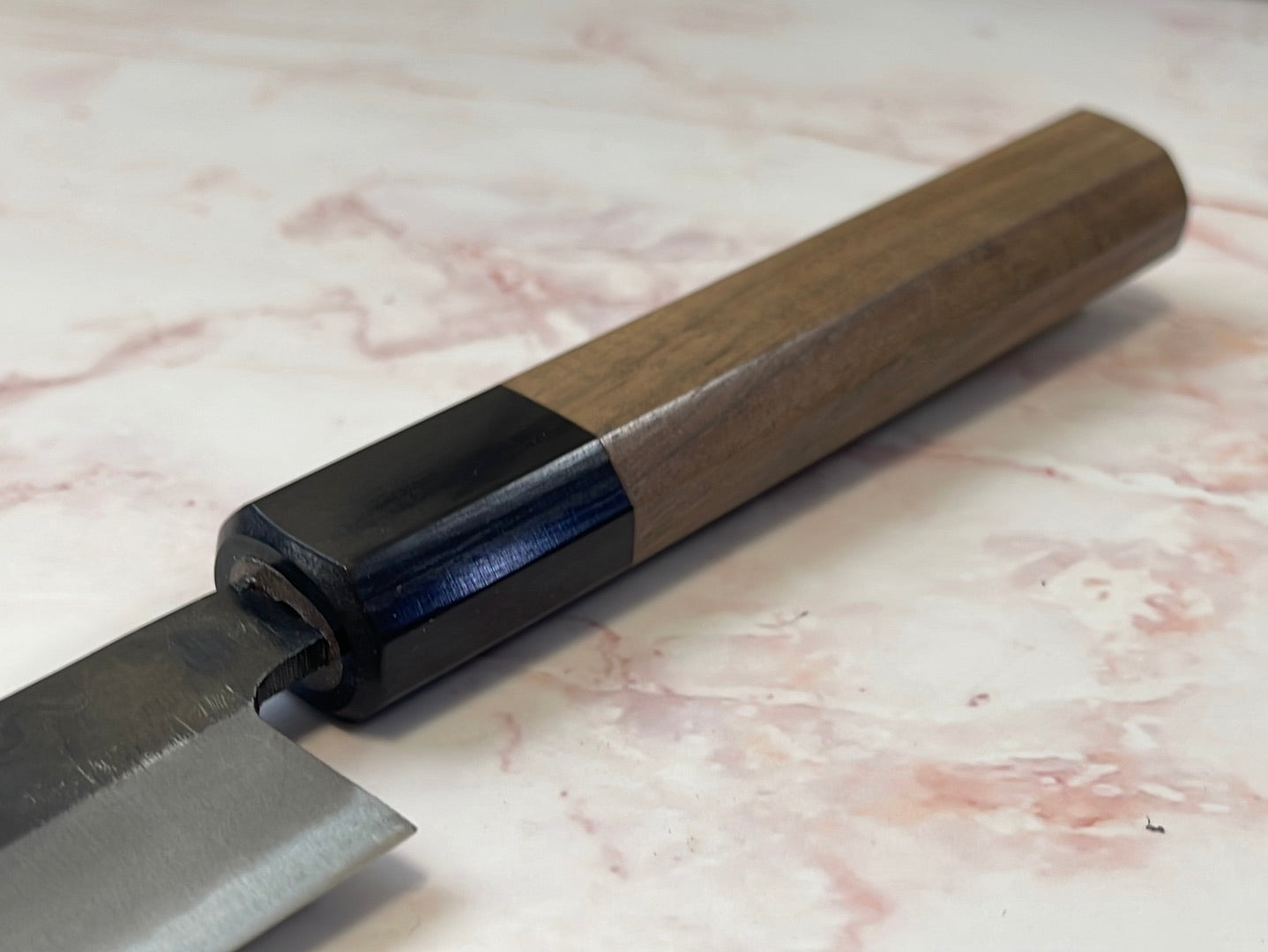 Yoshimune Yanagiba Kurouchi 210 mm (8.3 in) Aogami (Blue) #2 Double-Bevel