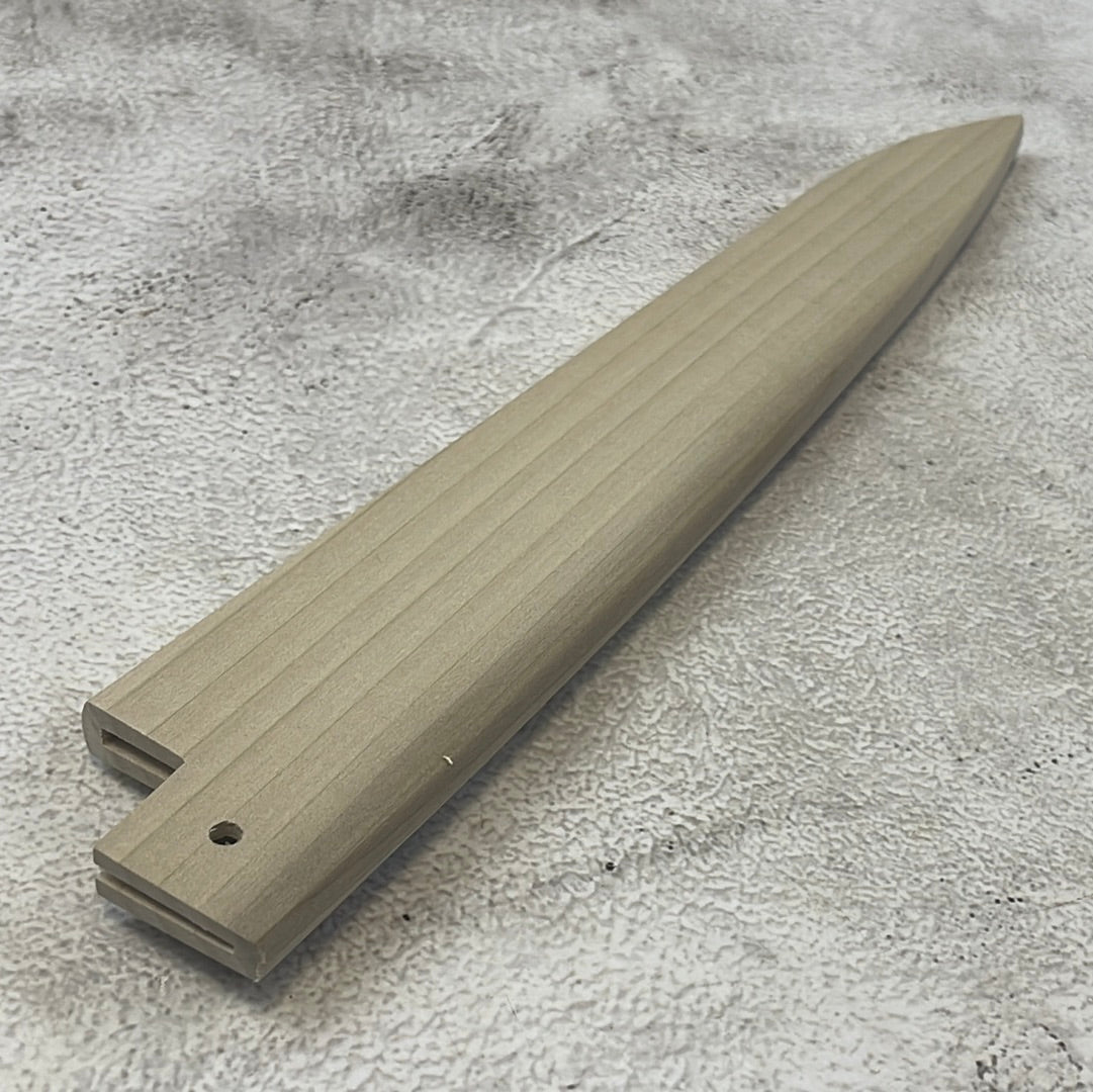 Sujihiki 210mm Magnolia Saya Sheath with Plywood Pin