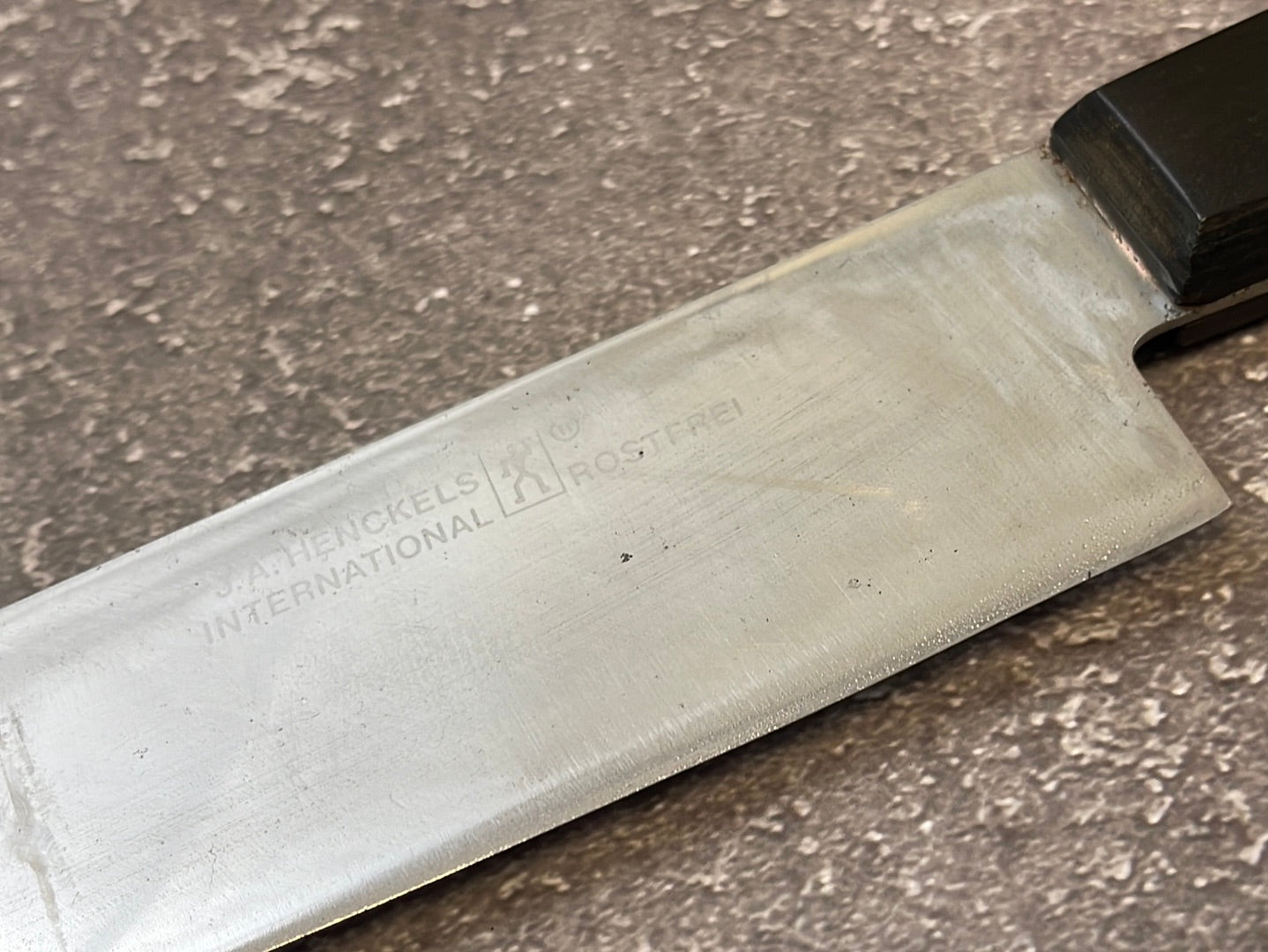Vintage J. A. Henckles Gyuto Knife 200mm Made in Japan 🇯🇵 1199