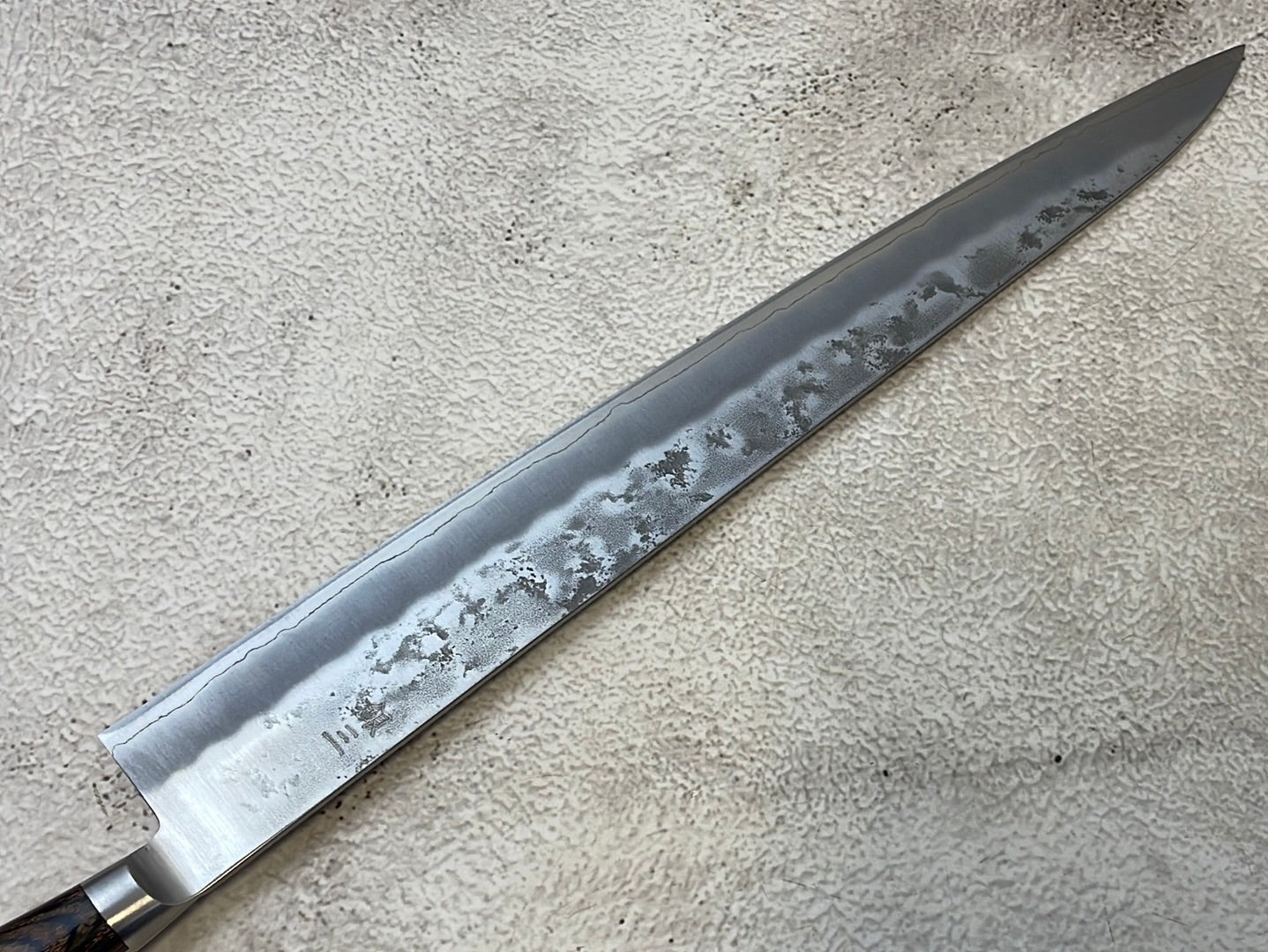 Tsunehisa G3 Nashiji Brown Sujihiji 270mm - Made in Japan 🇯🇵 With Bolster