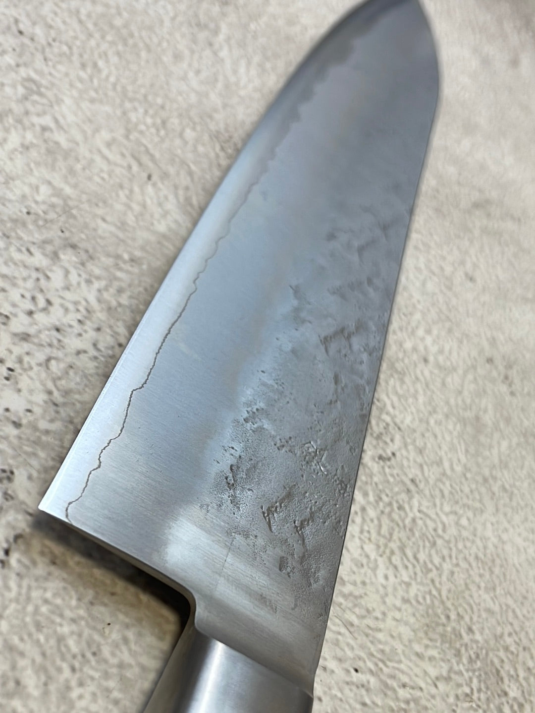 Tsunehisa G3 Nashiji Brown Gyuto 240mm - Made in Japan 🇯🇵 With Bolster