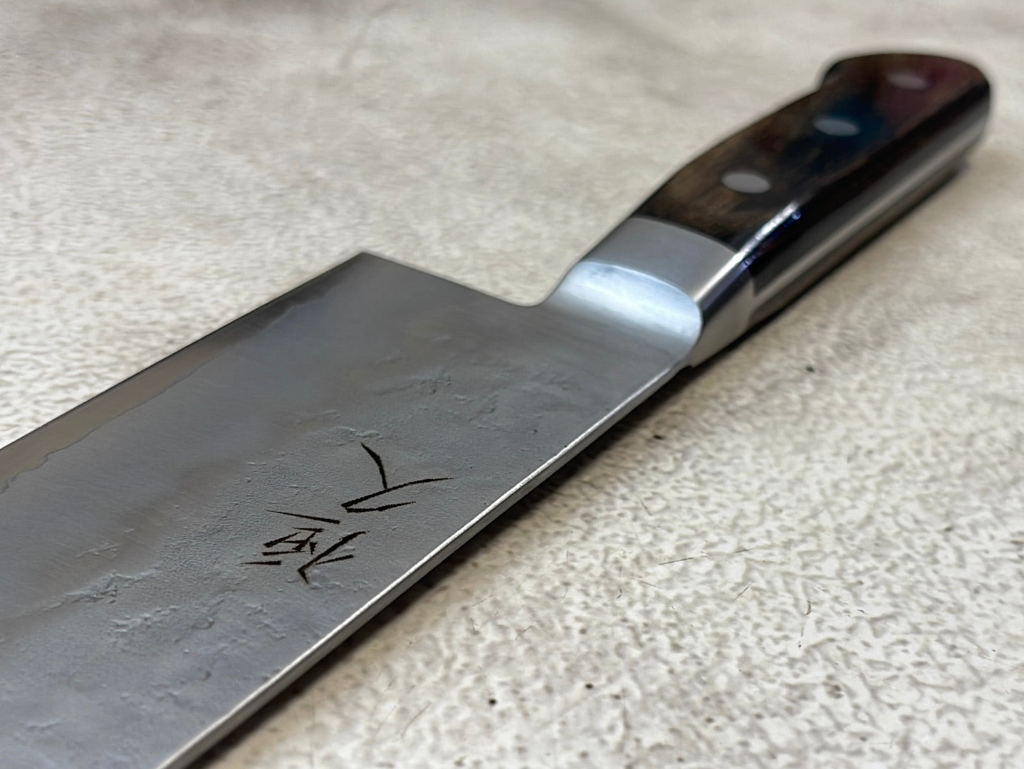 Tsunehisa G3 Nashiji Brown Gyuto 240mm - Made in Japan 🇯🇵 With Bolster