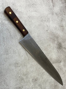 Vintage Japanese Gyuto Knife 300mm Carbon Steel Made in Japan 🇯🇵 1221