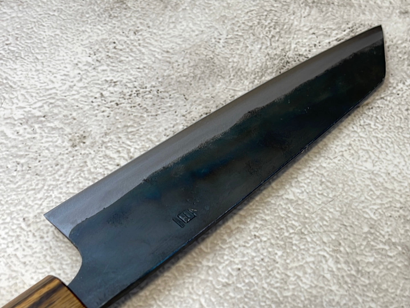 Tsukasa Shiro Kuro 165mm Bunka- Shirogami Steel - Oak Octagnon Handle