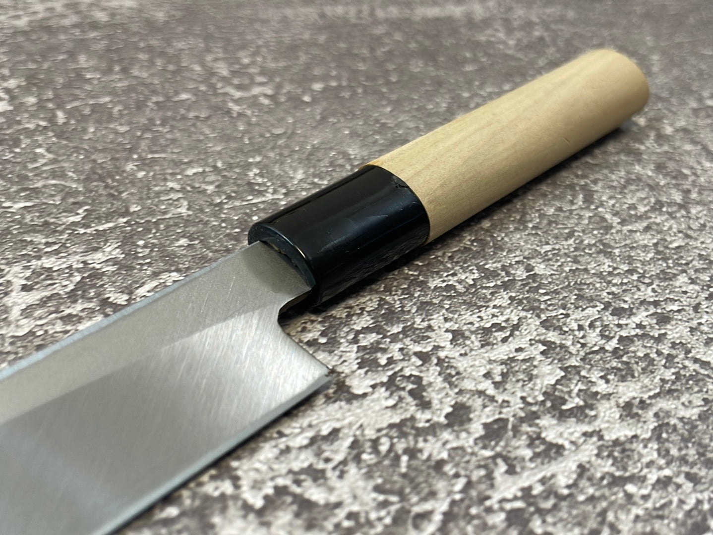 Vintage Japanese Yanagiba Knife 200mm  Made in Japan 🇯🇵 Carbon Steel 1182