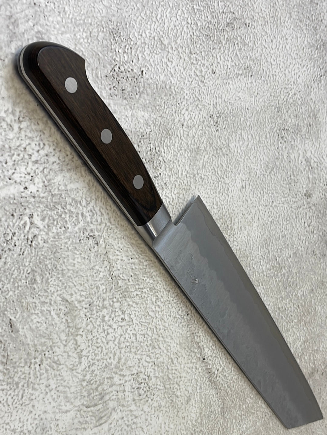 Tsunehisa G3 Nashiji Brown Kiritsuke 210mm - Made in Japan 🇯🇵 With bolster