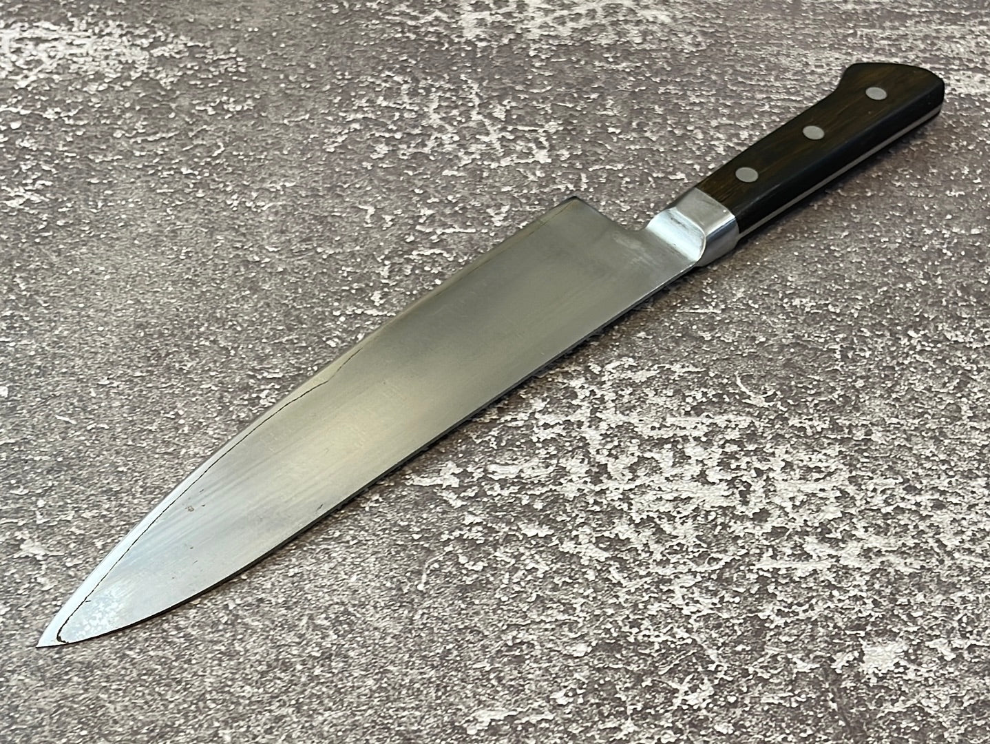 Vintage Japanese Gyuto Knife 200mm Made in Japan 🇯🇵 1197