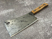 Load image into Gallery viewer, Vintage Briddell Cleaver Knife 20cm Carbon Steel Made in USA 🇺🇸 1188
