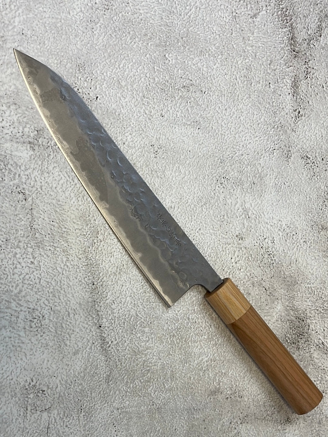 Tsunehisa Shiro White Steel & Stainless Clad Gyuto Knife 210mm l- Made in Japan 🇯🇵