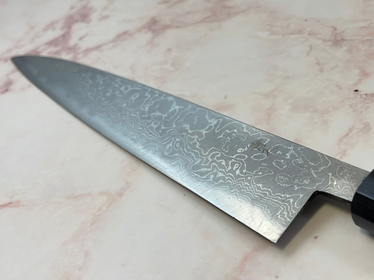 Yoshimune Sujihiki 240mm(9.4 in) Aogami (Blue) No.2 Damascus (33 layers) Double-Bevel