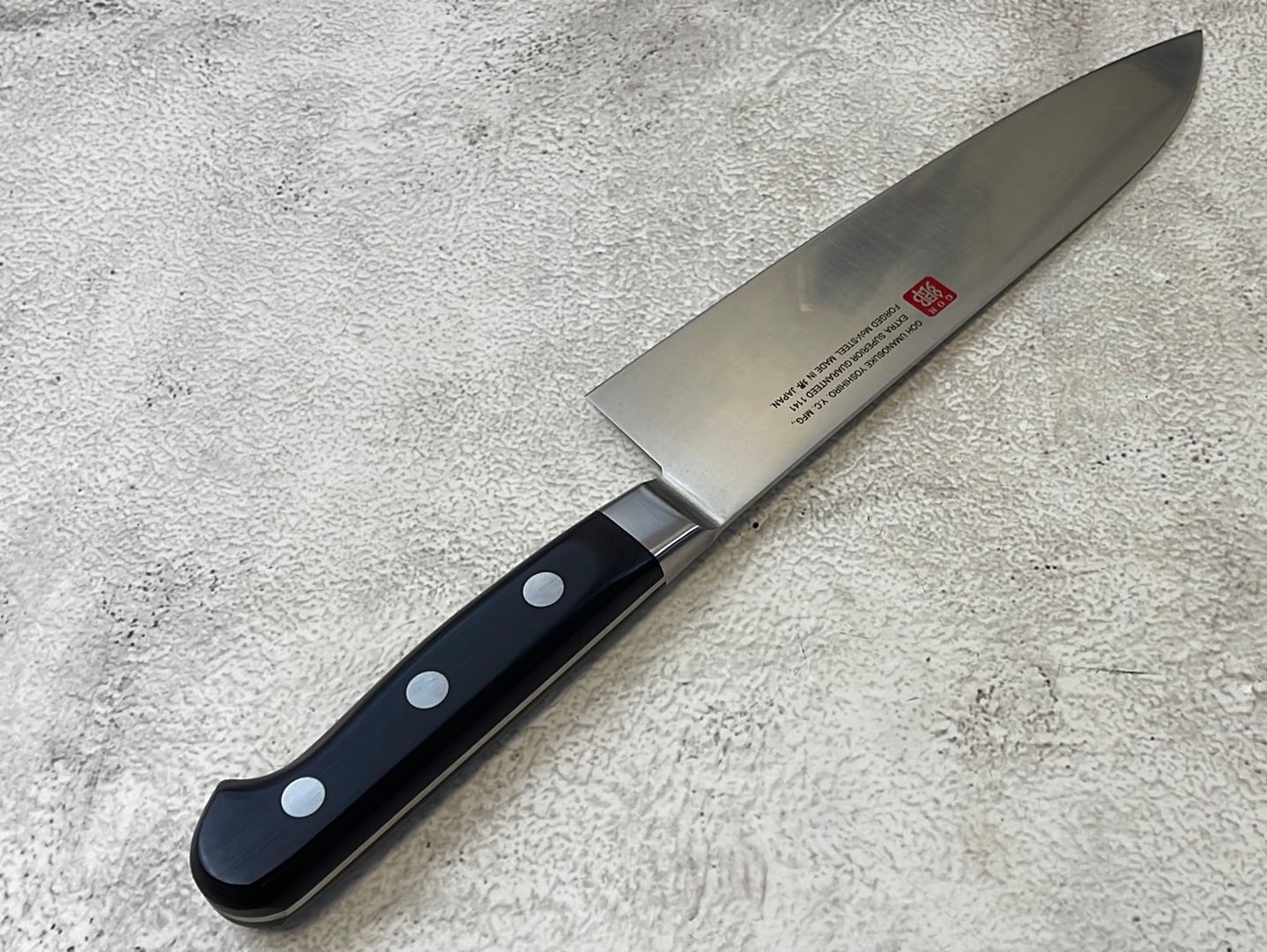 Yoshihiro MoV Santoku Knife 180mm - Made in Japan 🇯🇵