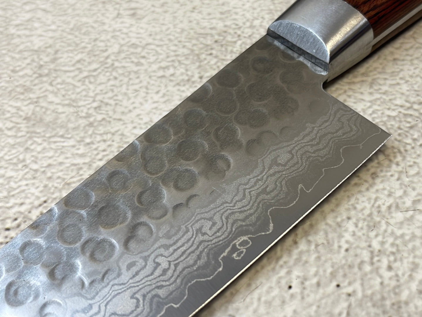 Tsunehisa VG10 Brown Pakka Gyuto Knife 180mm - Made in Japan 🇯🇵
