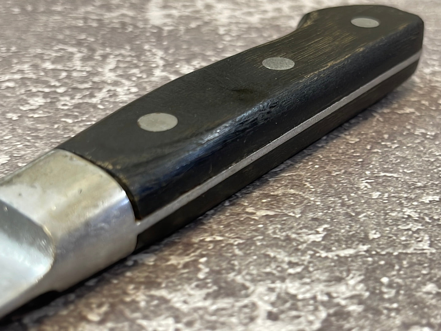 Vintage Japanese Suji Knife 240mm High Carbon Steel Made in Japan 🇯🇵 1201