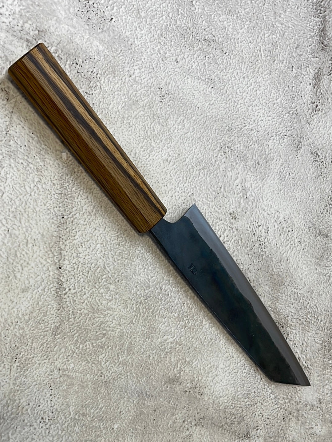 Tsukasa Shiro Kuro 165mm Bunka- Shirogami Steel - Oak Octagnon Handle