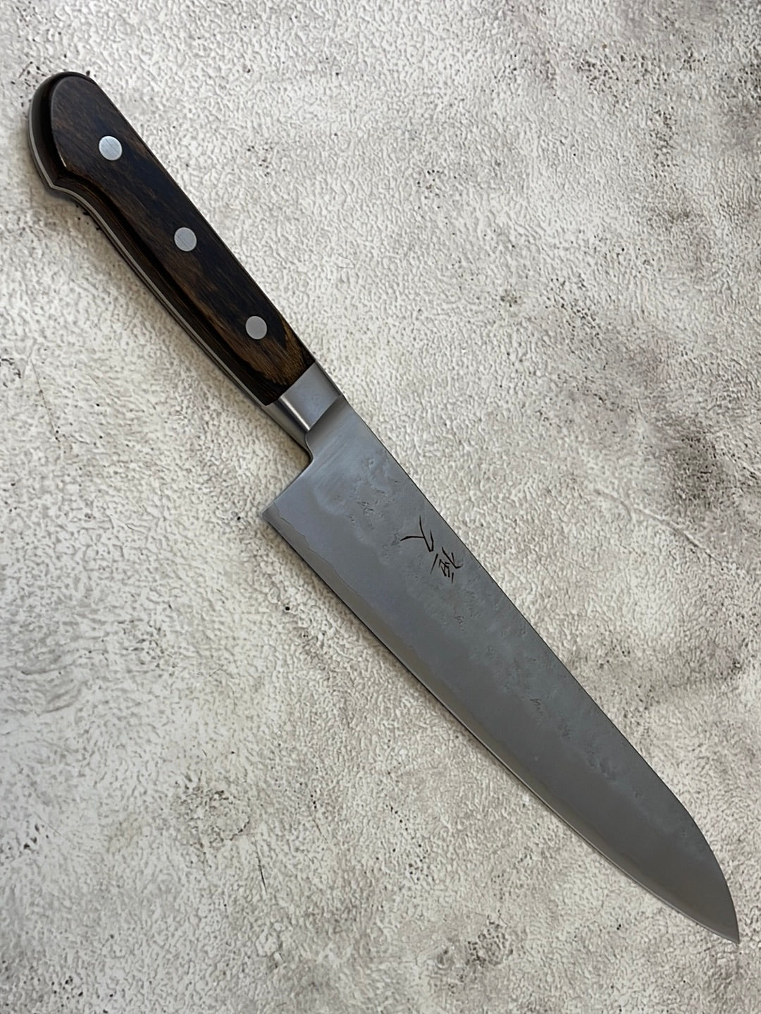 Tsunehisa G3 Nashiji Brown Gyuto 240mm - Made in Japan 🇯🇵 With Bolster