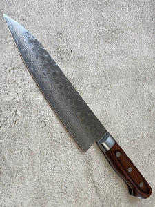 Tsunehisa VG10 Brown Pakka Gyuto Knife 180mm - Made in Japan 🇯🇵
