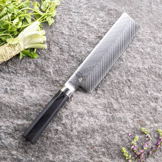 Shun Dual Core Nakiri Knife 16.5cm