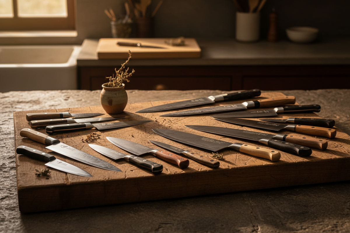 Warm Artisan Knife Collection