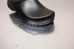 The Profi Birki Chef Shoes - Polyurethane (Birki-foam) in Black (Profi Birki Removable Footbed)